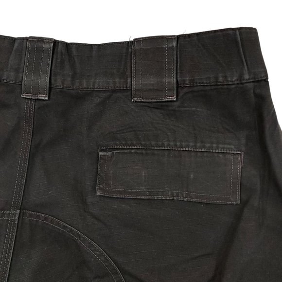 5.11 Tactical Cargo Pants Mens Large Black Tapered Wide Leg Hunting Utility Work - Picture 6 of 10